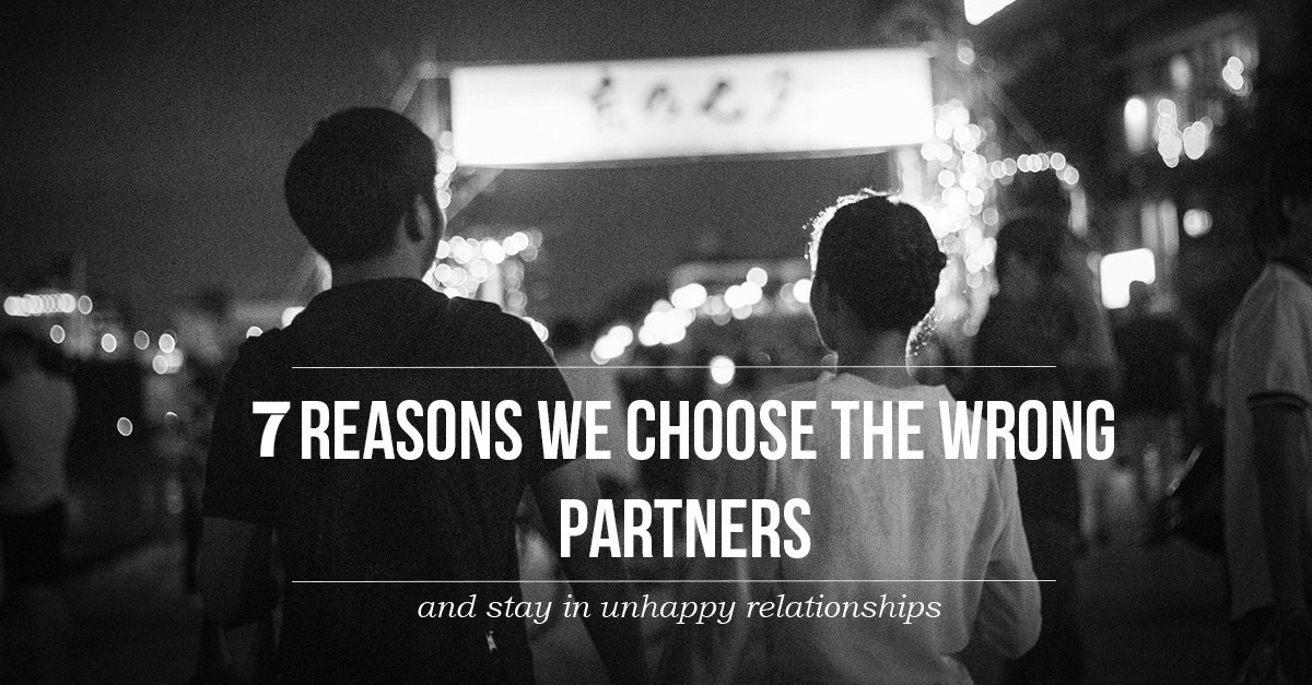 7 Fundamental Reasons Why We Choose To Stay In Unhappy Relationships