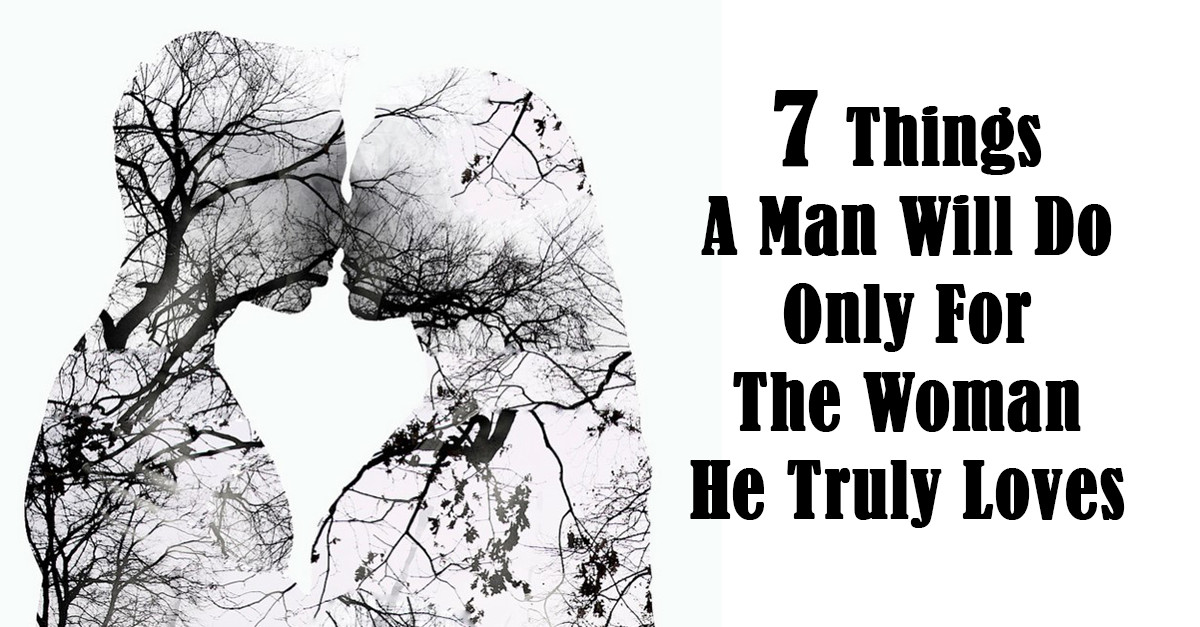 Love man a a woman and between what is true Four Types