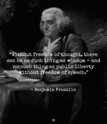 benjamin franklin essay on silence