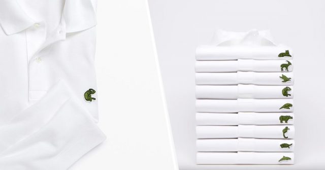 Lacoste Replaces It’s Crocodile Logo With 10 Endangered Species To Raise Awareness